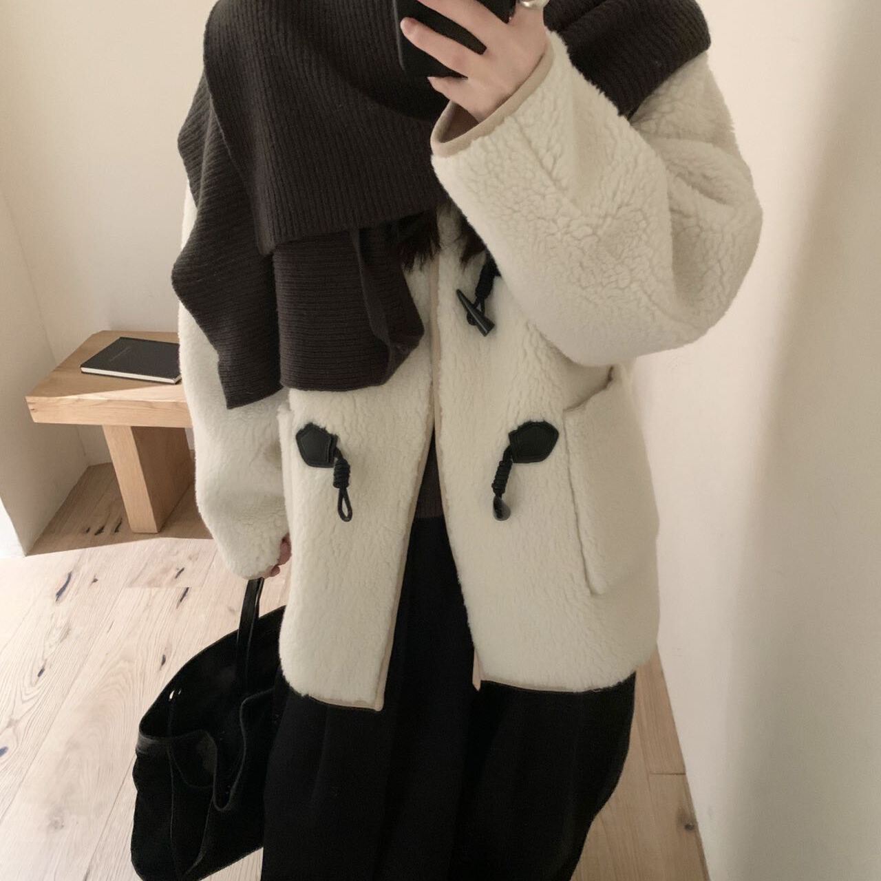 米米简约风AT—专注高品质简约风大衣（含5羊毛）ATS1