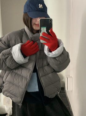 米米店款外套保暖羽绒服外套（含50白鸭绒）(含50白鸭绒)A3156