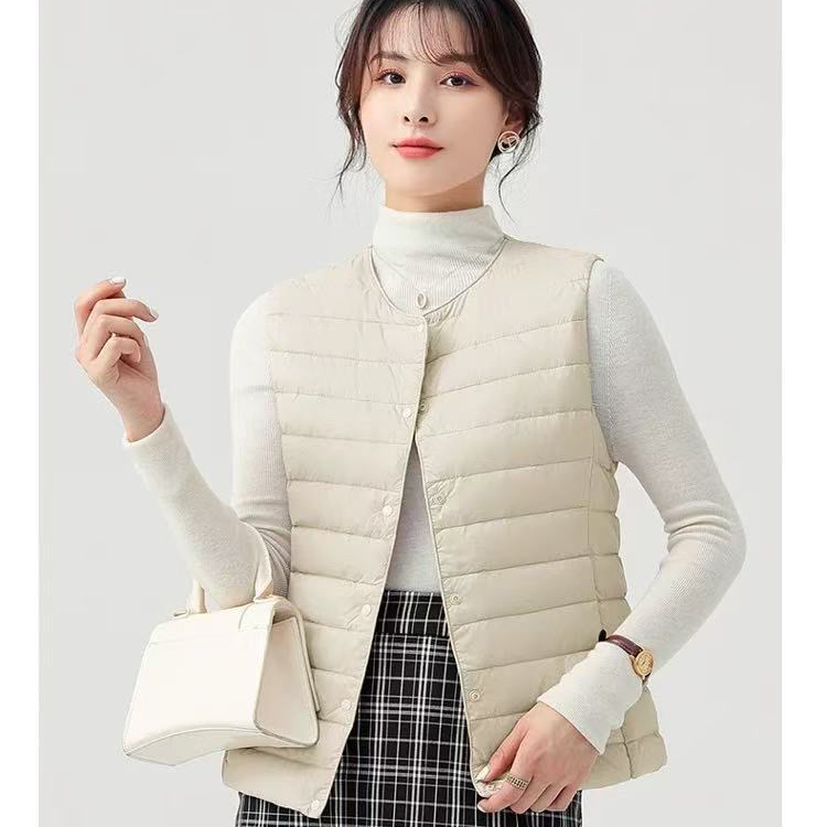 Timi缇米-羽绒马甲男女冬款轻薄保暖背心羽绒马甲258899