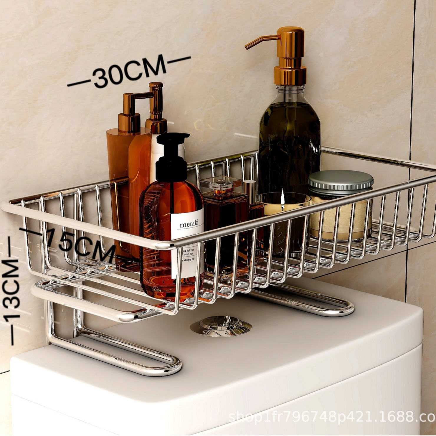 卫生间马桶架单双层防潮免打孔