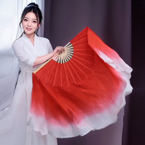 扇舞美舞蹈扇真丝轻飘自然