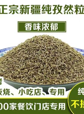 正宗新疆吐鲁番小粒孜然粒儿500g商用孜然种籽粗子然粉孜然种子