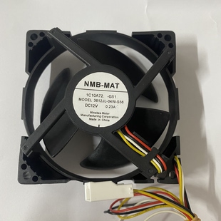 适用于三菱无霜冰箱风机 风扇NMB 3612JL-04W-S56 12V 0.23A风机