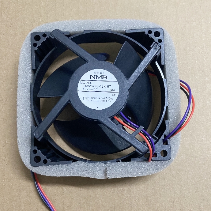 原装 09232JS-12K-BT 9.2cm 12V 0.08A 冰箱内置冷却散热风扇电机