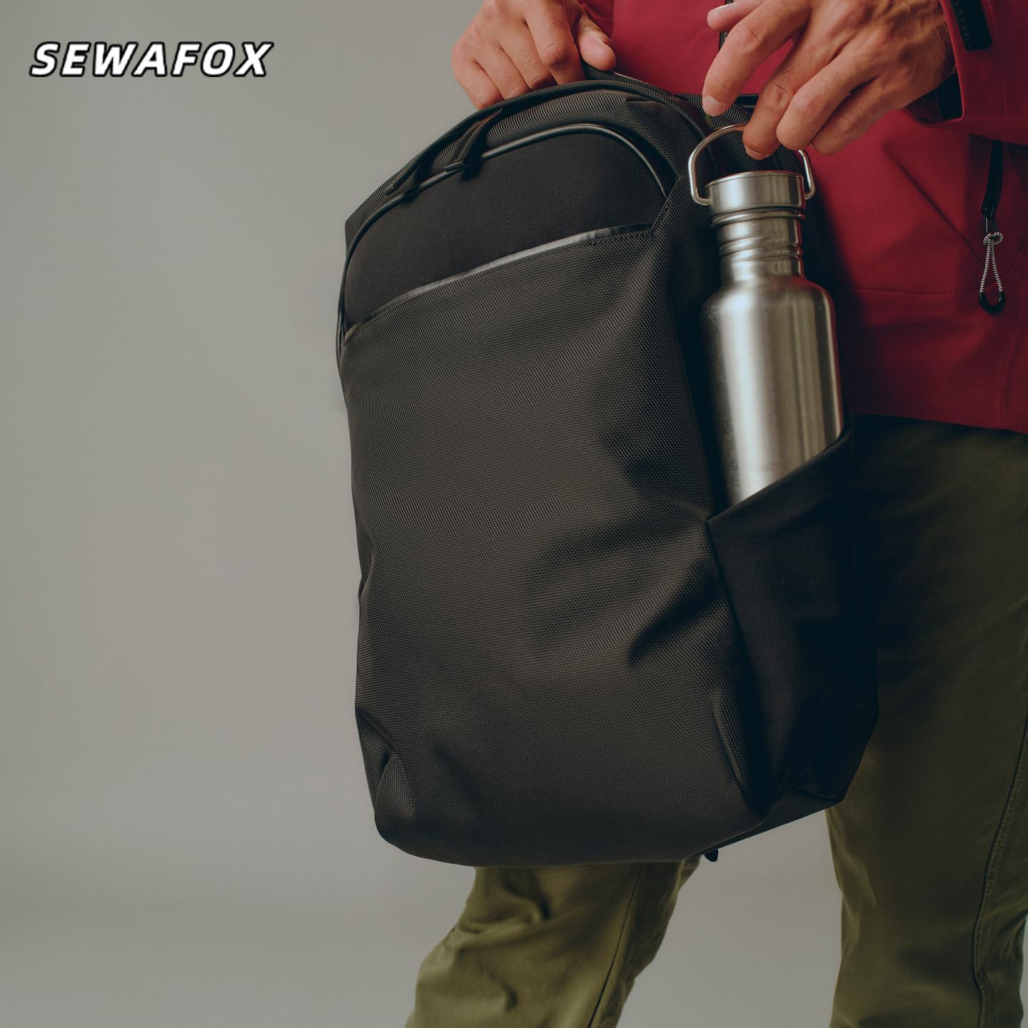 新款男士双肩包大容量户外休闲商务出差旅行背包女学生书包防水