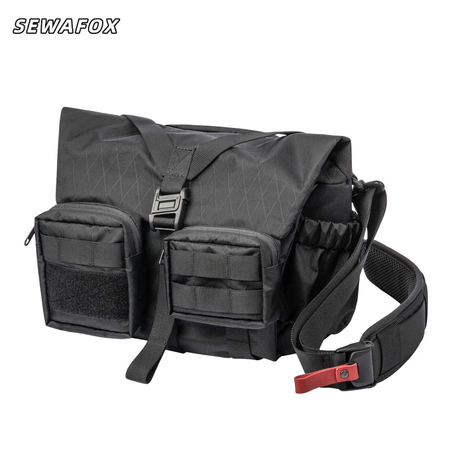 男士休闲相机摄影包男款户外通勤旅行斜挎包多功能机能防水单肩包