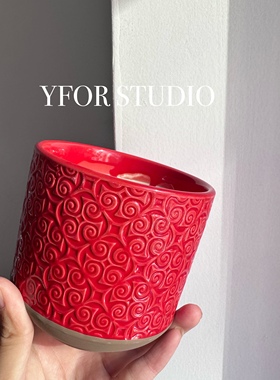 出口外贸多巴胺彩色蝴蝶兰陶瓷球根仙女多肉绿植花盆