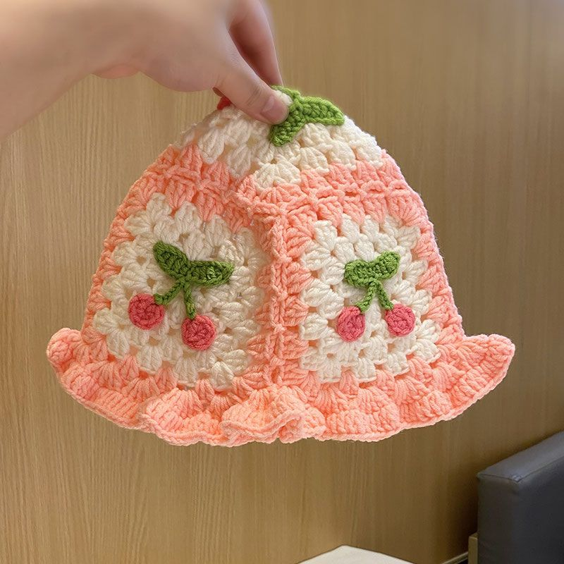 秋冬毛线帽子可爱甜酷风小恶魔耳朵搞怪牛角头套加厚保暖针织帽潮