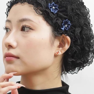 新款2025遮白发头巾新款蕾丝薄款美人帽女纱巾回族老人包头帽子