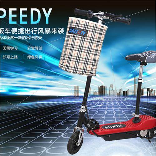 极速新品折叠电动滑板车小t型女士便携代步车超轻成年迷你电瓶车