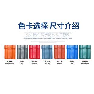 极速树脂瓦片屋面瓦3.0mm厂家直销C包邮PVC塑料瓦屋顶仿古瓦隔热