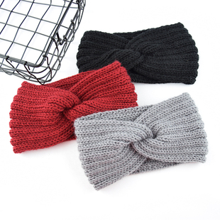 极速2020 Spring lWarm Headband Woolen Knitting Headbands Woo