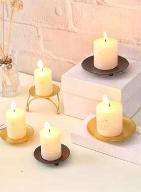 极速Cup Candles Tray Aromatherapy Candle Holder OrnWament Me