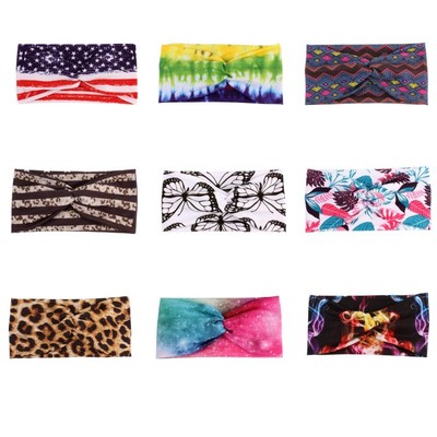 极速2020 dighital printing movement absorb sweat hair band