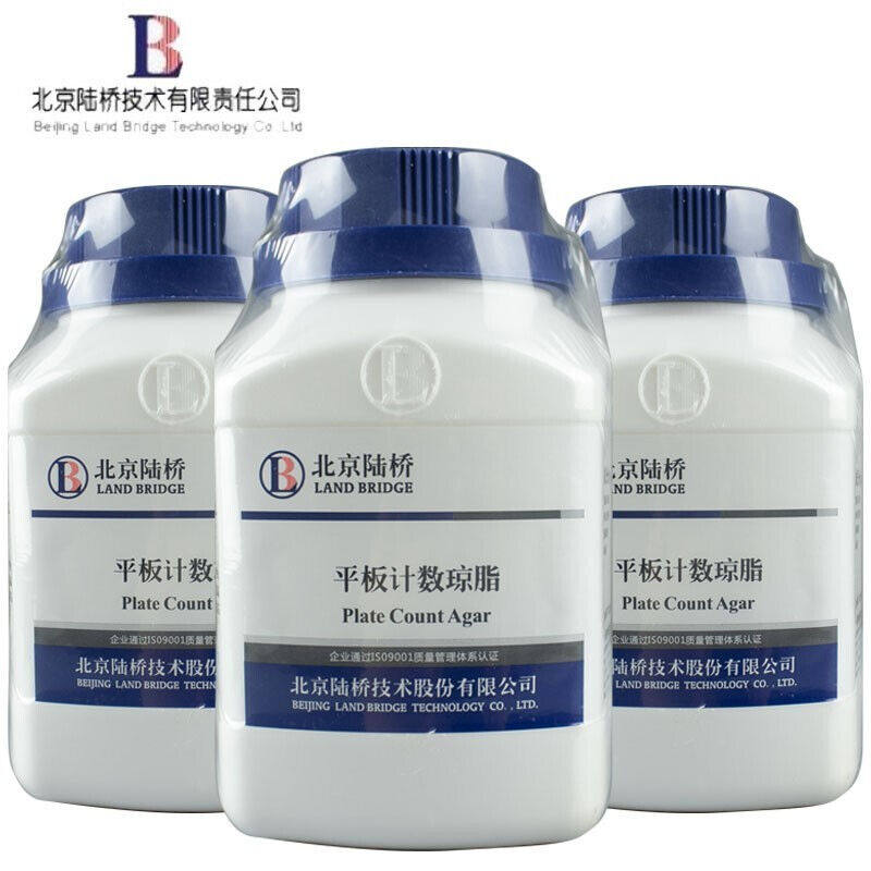 极速北京陆桥乾粉培养基孟加拉红琼脂(RBA)25R0g瓶装开票孟加拉