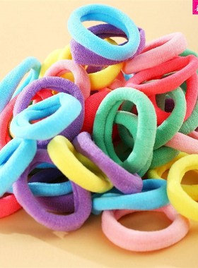 极速50pcs hair tie head ring haAir rope accessories Rubber b