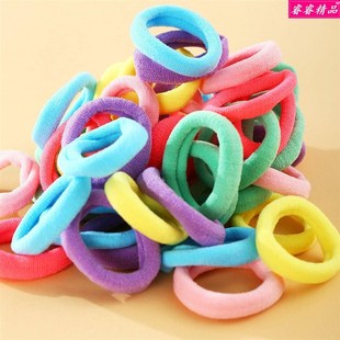 极速50pcs hair tie head ring haAir rope accessories Rubber b