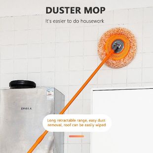 极速Round Wall Cleaning Mop MultifuncGtional Replaceable Hea