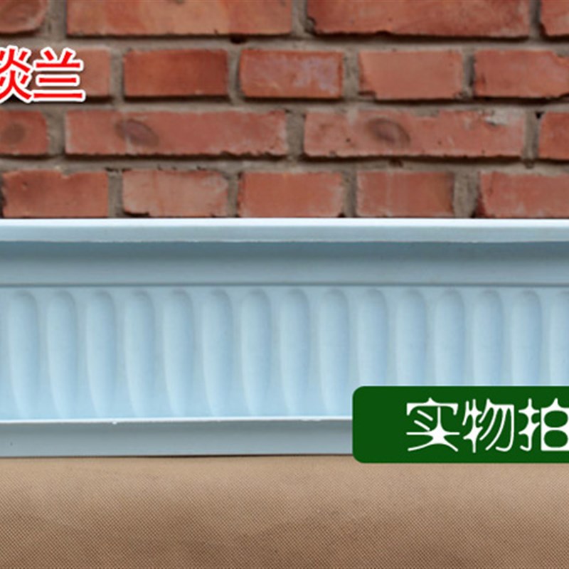 极速家居阳台花卉蔬菜花盆 长方形种菜盆 大容量花盆 .多色含托盘