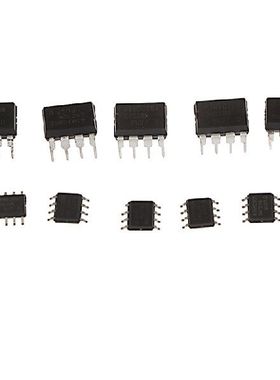 极速10Pcs SOP-8 DIP-8 AT 24C01 24DC02 24C04 24C08 24C16 24C0