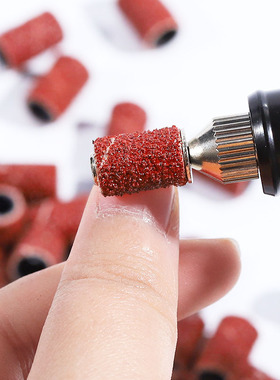 极速100pcs 80# 120# 180# Grwit Nail Art Sanding Bands Set El