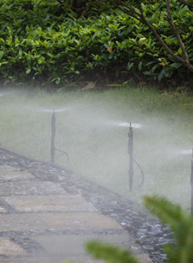 极速半自动83103大雾化喷头套装喷淋设备微喷茶园园林.绿化带植物