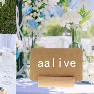 极速Elegant Simple Metal Cards Display SNtand Rustic Wood