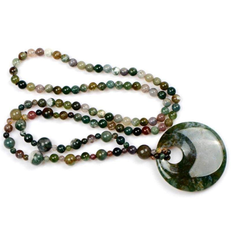 极速水草玛瑙毛衣链平安扣项w链款七彩玉石天然玉女士加长印度挂,饰品/流行首饰/时尚饰品新,项链,淘宝优惠券,粉丝福利购,淘宝优惠卷