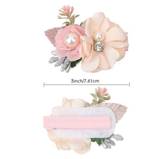 极速2022 New Chiffon Flotwer Hair Clips Pins Accessories Cut