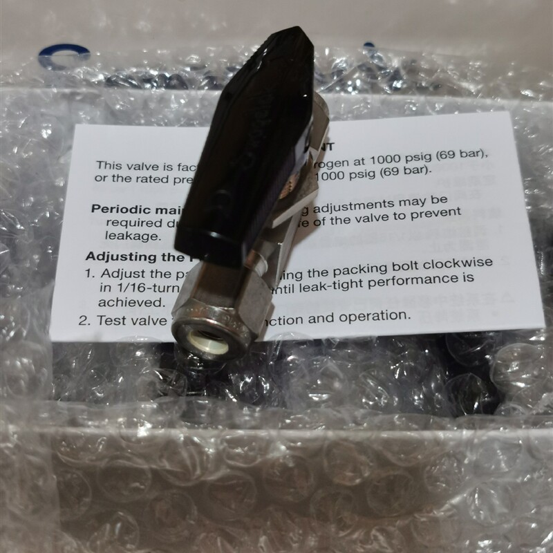 极速新品SwageIok世伟洛克 两DB通球阀 SS-42GS4 接口1