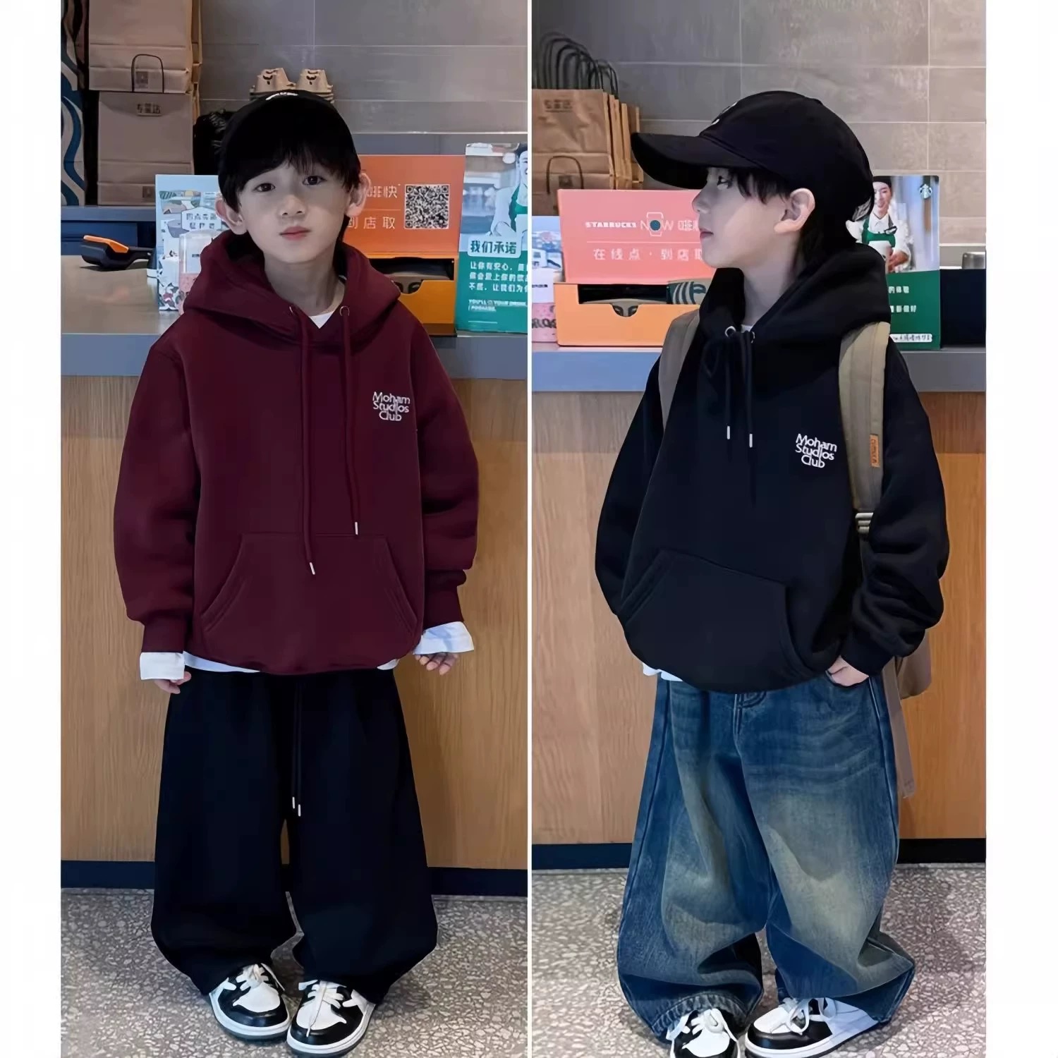 入选新款连帽童卫衣热销榜