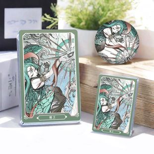 精卫非人哉仙山琼阁流沙麻将亚克力砖咕卡吧唧礼物徽章摆件立牌