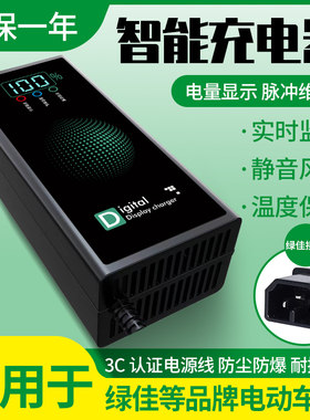 绿佳脉冲维护自动断电显示充电器