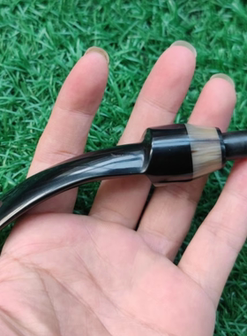 烟斗3/9mm烟道亚克力男士老式烟嘴配件烟斗嘴斗柄咬嘴斗嘴烟嘴头