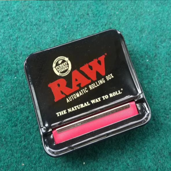 进口RAW铁盒半自动卷烟器70mm