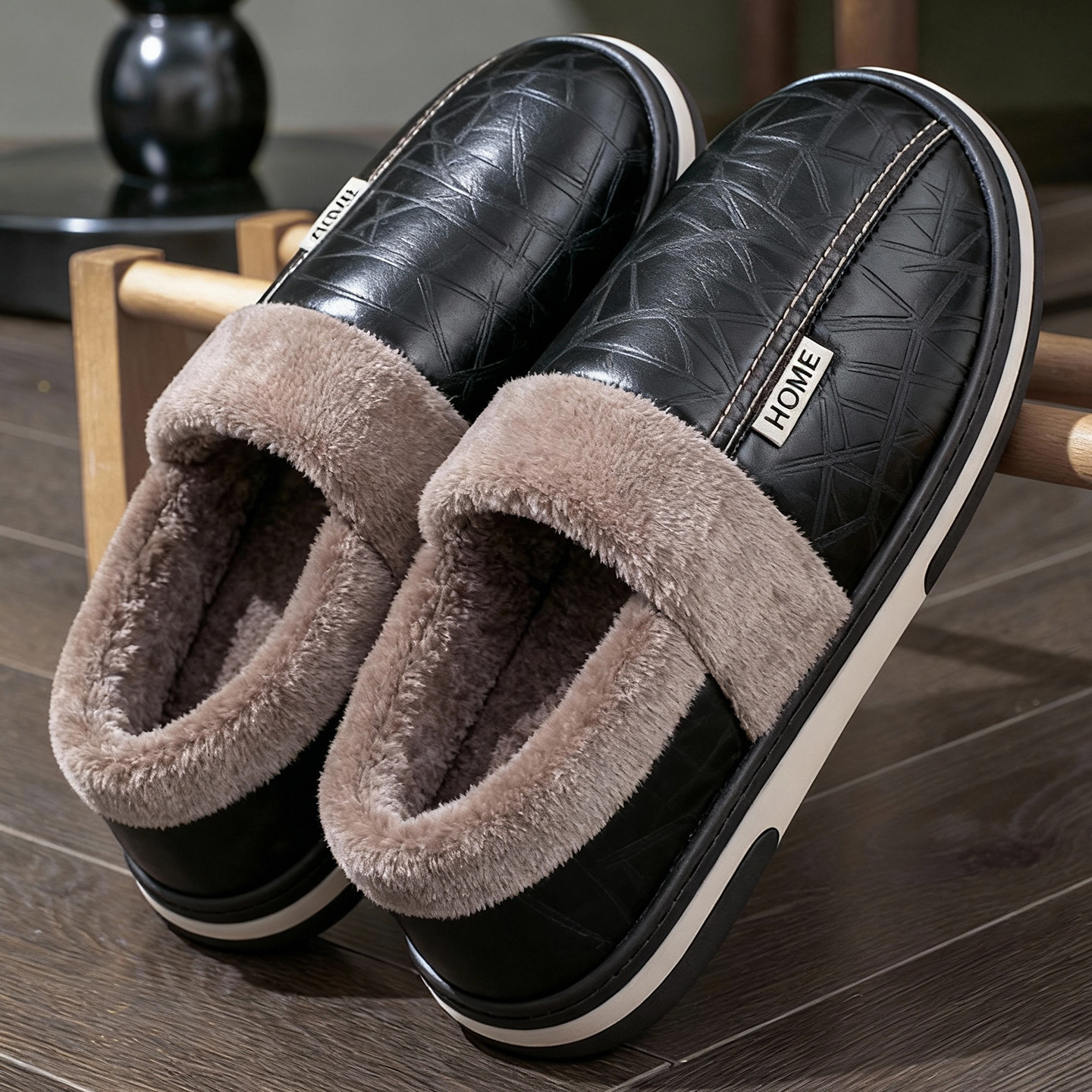 棉拖鞋男包跟冬季大码46老人室内外穿防滑防水保暖月子家用棉鞋女,流行男鞋,其他拖鞋,淘宝优惠券,粉丝福利购,淘宝优惠卷