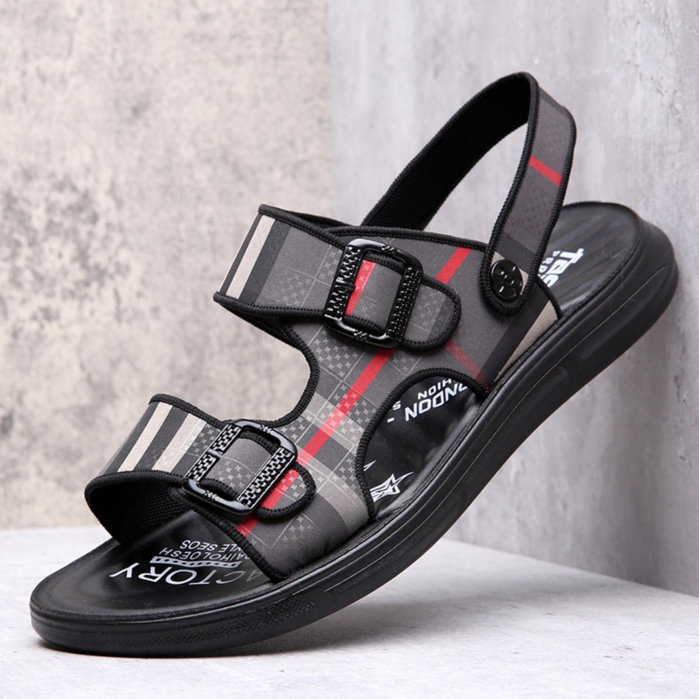 2025夏季新款沙滩鞋男士软底外穿