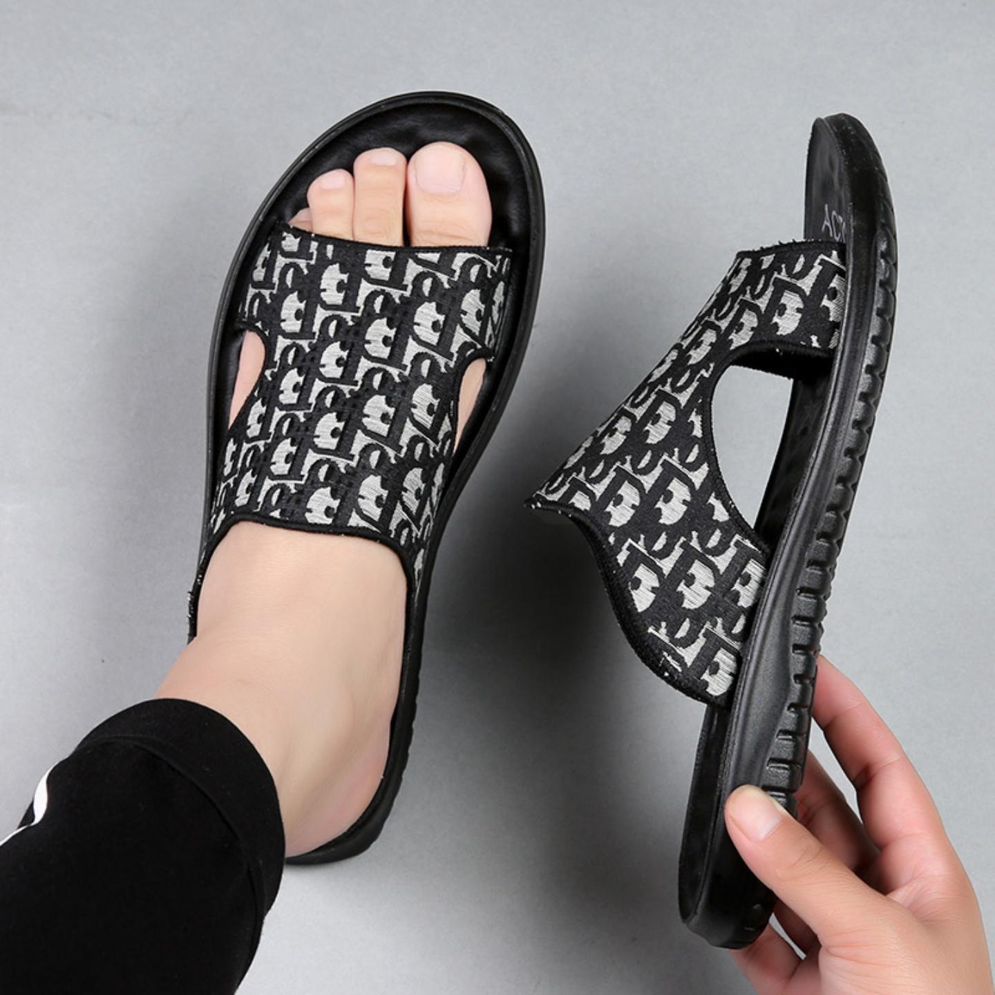 男士潮流韩版防滑沙滩轻便男拖鞋