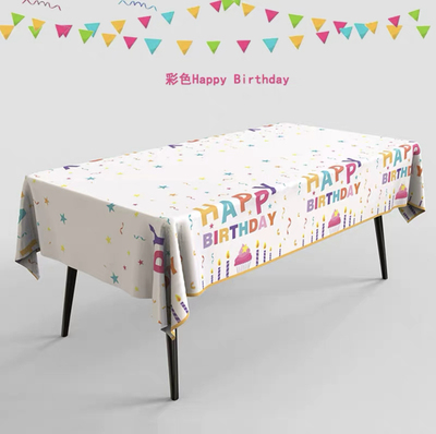 一次性防水儿童生日桌布
