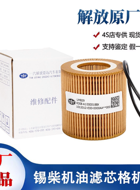 解放原厂J6F虎V锡柴CA4DB1国五机油滤芯机油格机滤1012012-E00-00