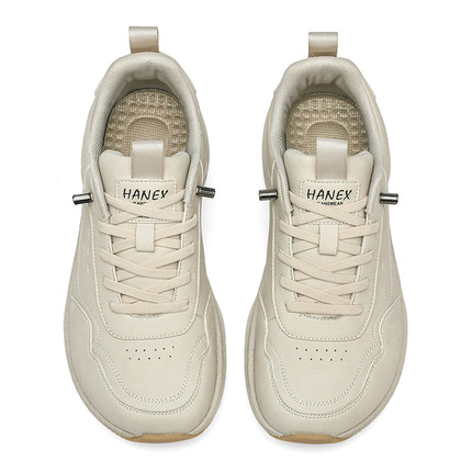 出口欧洲宽头4e宽楦鞋秋冬新款男款软底防滑耐磨减震防水跑步鞋男