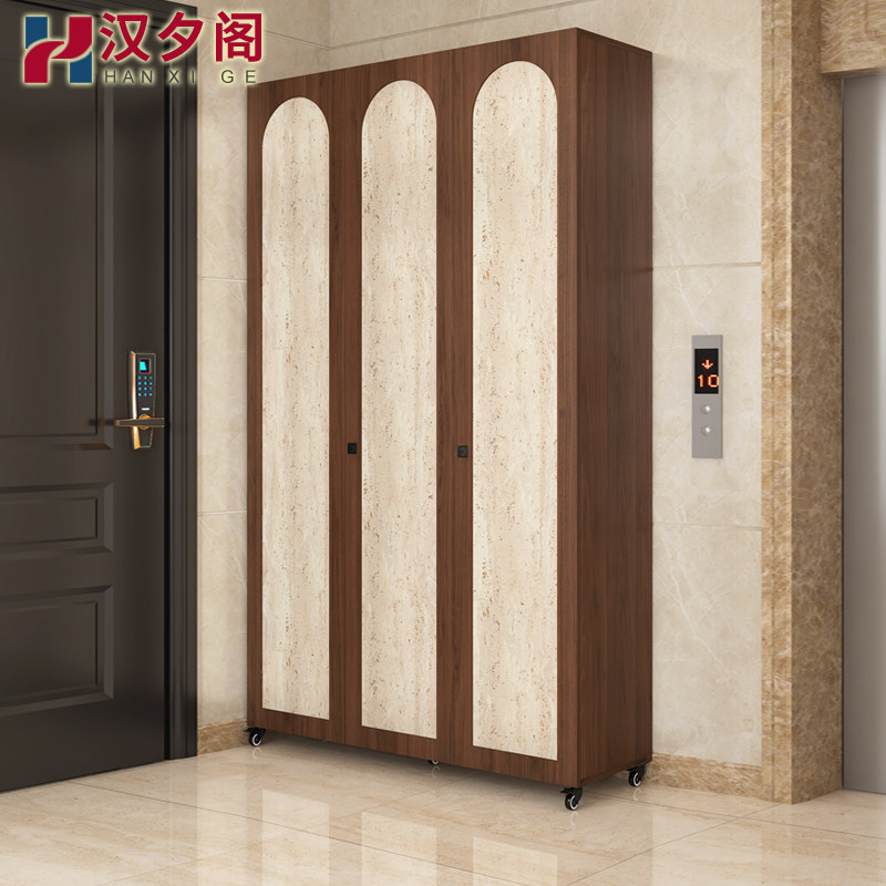 可移动实木鞋柜带家用门口走廊鞋柜储物柜一体指纹锁防盗鞋柜9N97,住宅家具,鞋柜,淘宝优惠券,粉丝福利购,淘宝优惠卷