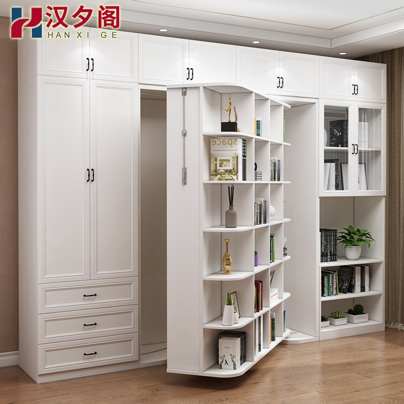 书桌柜翻转床组合柜多功能折叠床