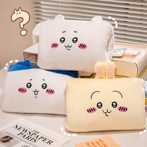 chiikawa乌萨奇暖手抱枕小八手捂