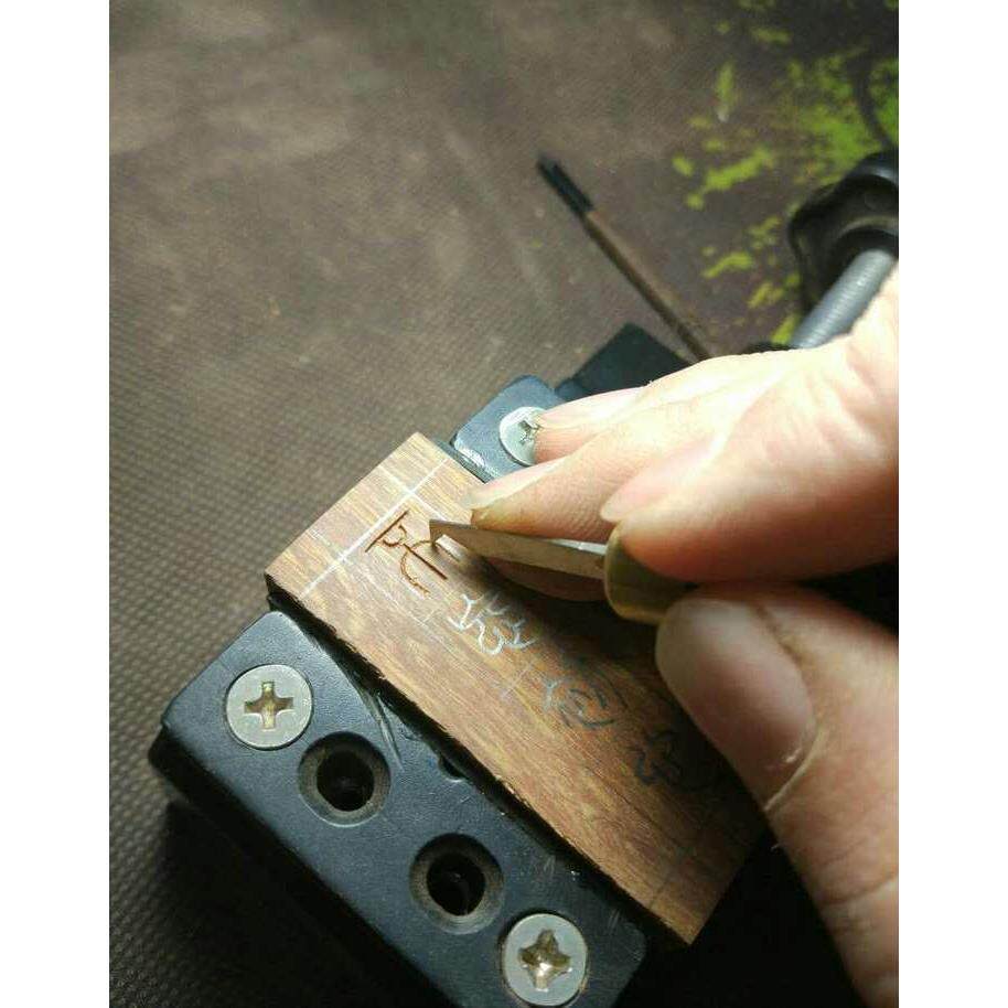 D.L工具扣槽刀镶嵌银丝铜丝开槽刀勾槽刀嵌银刀刻槽刀勾刀雕刻刀