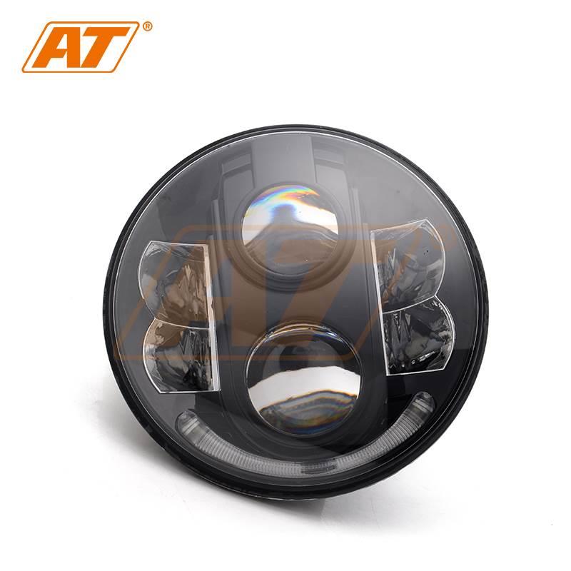 照明原车大灯牧马人专用AT50LB005AT改装LED原车大灯前大灯