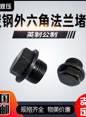 外六角法兰面堵头M39x2 M42x2 M48x2 M60X2 JB/ZQ4450