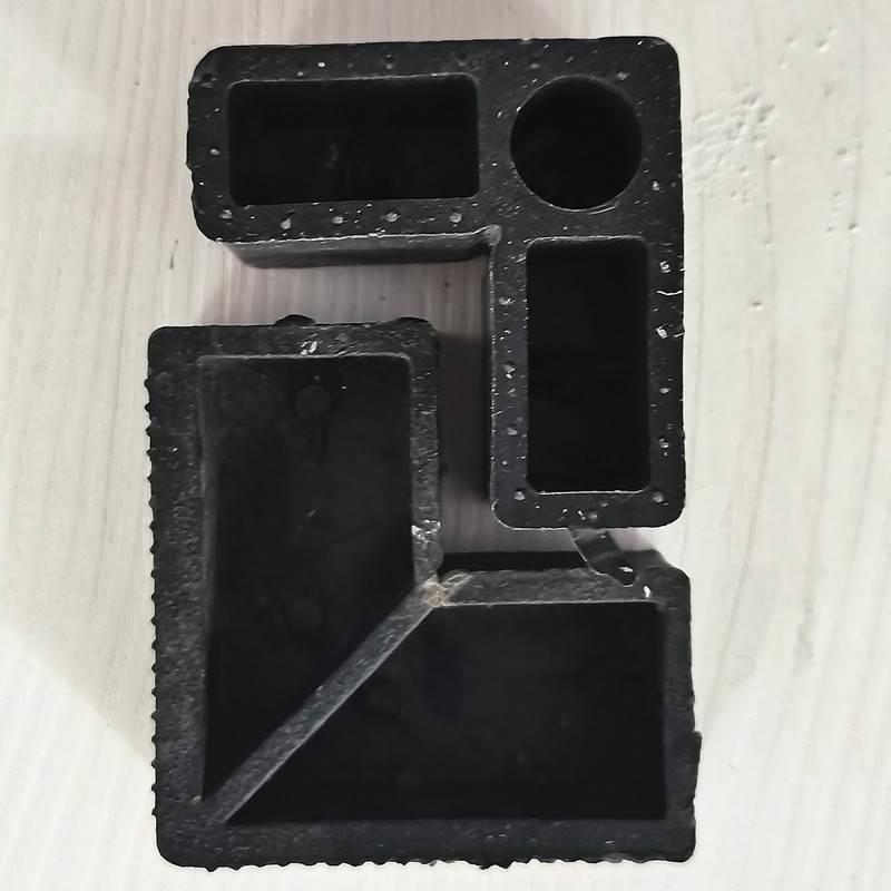方管连接件塑料角码纱门拐角L型直角铝材内置消防箱百叶窗202538