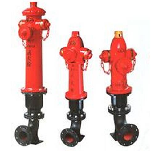 室外消火栓dn100 150地上栓/立式消防栓弯头/SS100/65-1.6 1米高