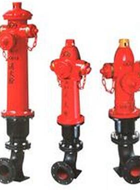 室外消火栓dn100 150地上栓/立式消防栓弯头/SS100/65-1.6 1米高